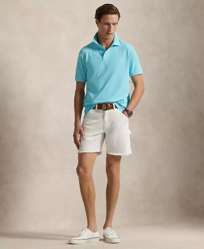 Ralph Lauren Men's Cotton Custom Slim Fit Mesh Polo Shirt 4
