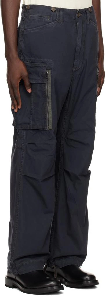 RRL Navy Ranger Poplin Cargo Pants 4