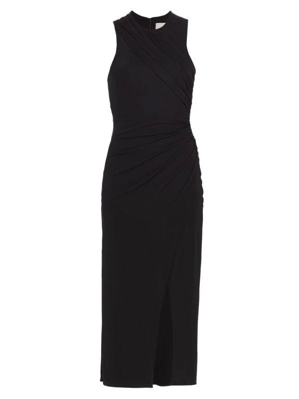 Cinq à Sept Wesson Ruched Jersey Midi-Dress 5