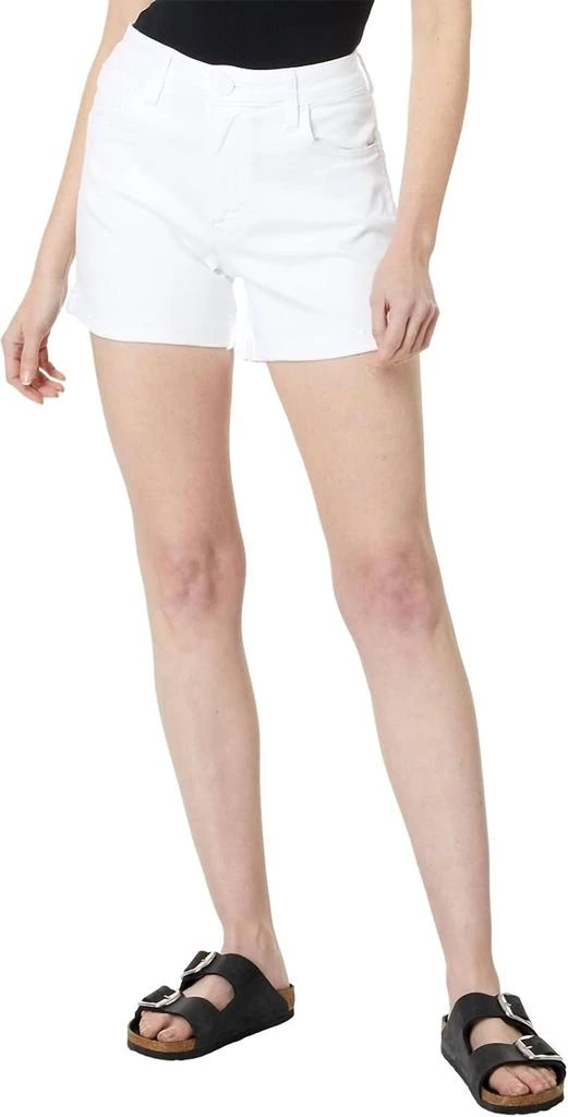KUT from the Kloth Kut From The Kloth - High Rise Roll-cuff Denim Shorts 1