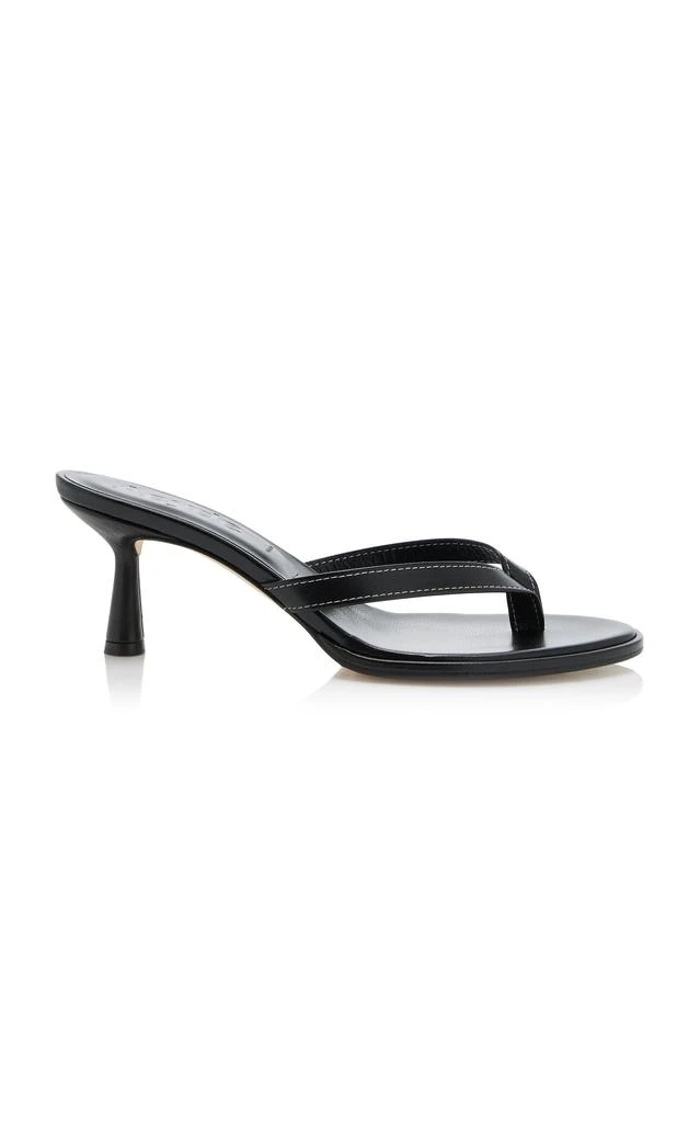 AEYDE Aeyde - Daphne Leather Sandals - Black - IT 39 - Moda Operandi 1