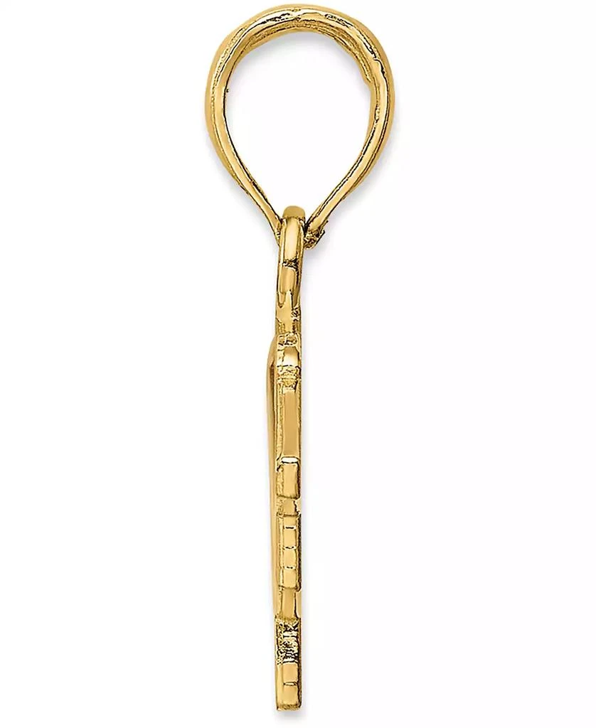 Macy
s Graduation Cap Charm Pendant in 14k Yellow Gold 2