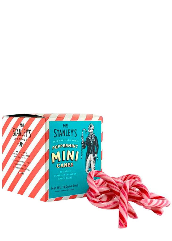 MR STANLEY'S Peppermint Mini Candy Canes 140g