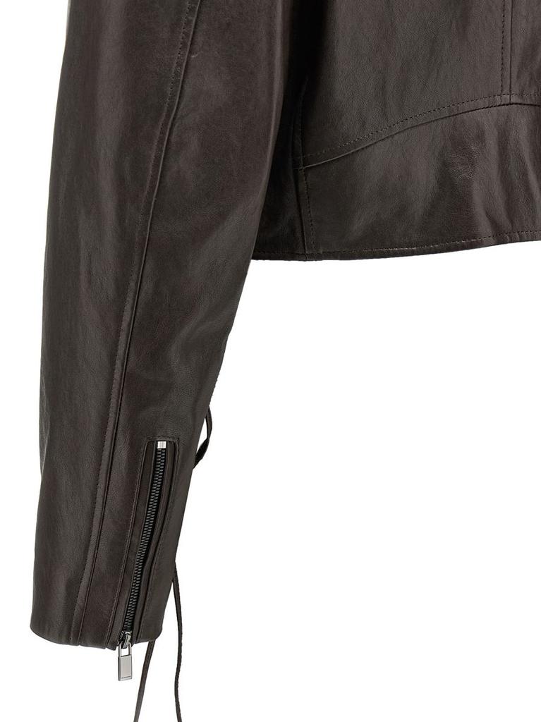 Shop Magda Butrym '19' Biker Jacket on Sale at BeyondStyle