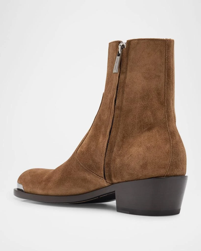Jimmy Choo Men's Sammy Suede Ankle Boots 4