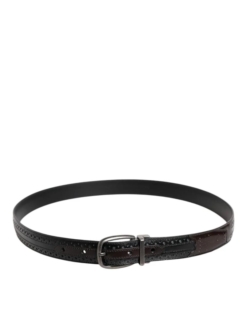 Dolce 
Gabbana Leather Classic Metal Buckle Men
s Belt 2