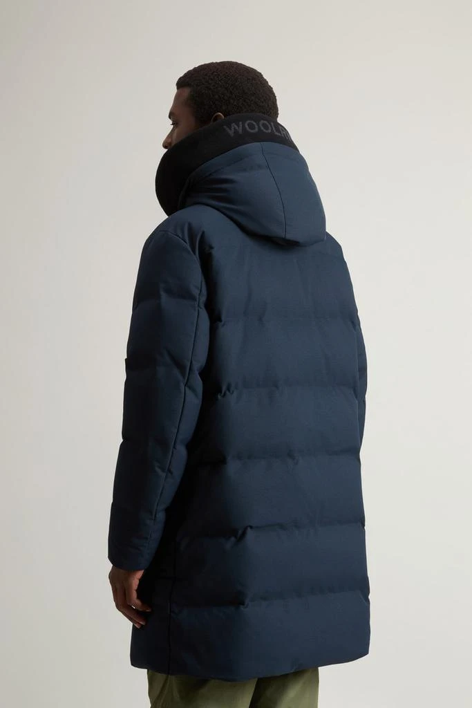 Woolrich Parka with Detachable Wool Visor - Men - Blue 3