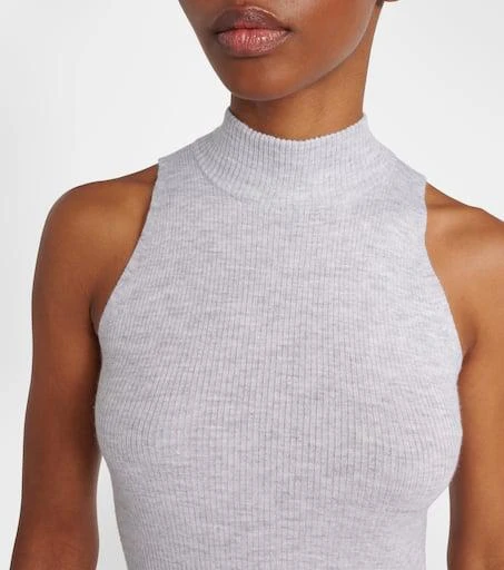 Brunello Cucinelli Ribbed-knit turtleneck top 4