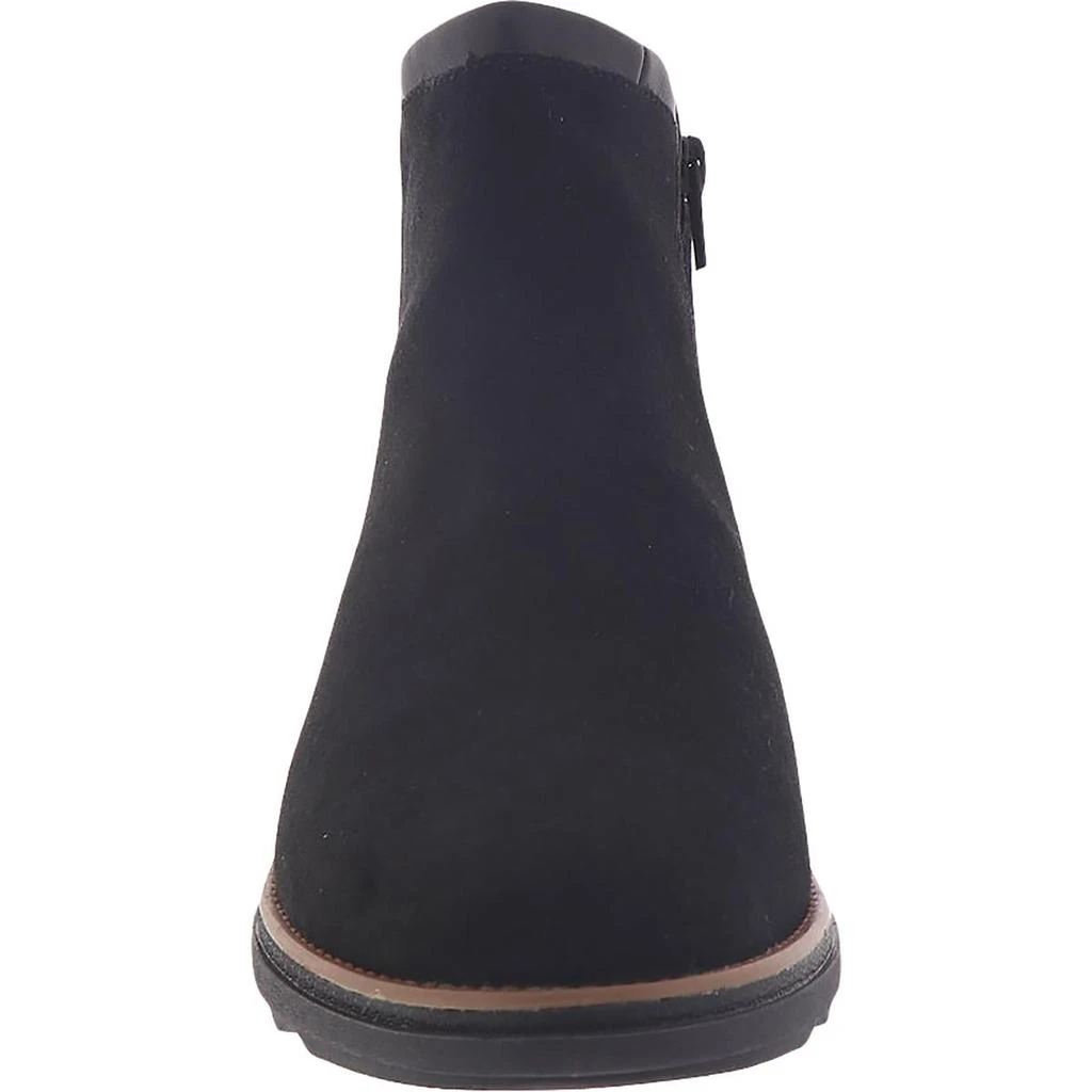 Clarks Sharon Heights Womens Suede Ankle Platform Boots 3