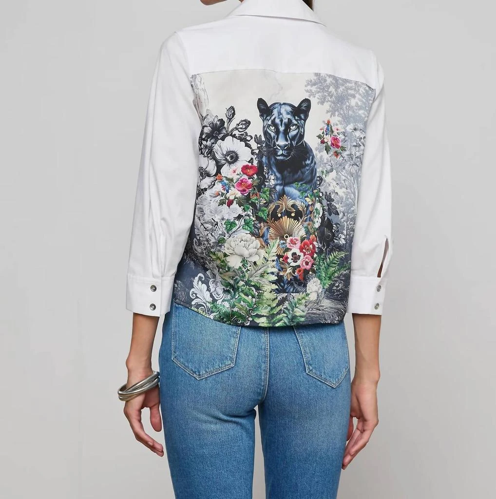 L
Agence L
Agence - Fawn Panther Print Shirt 2