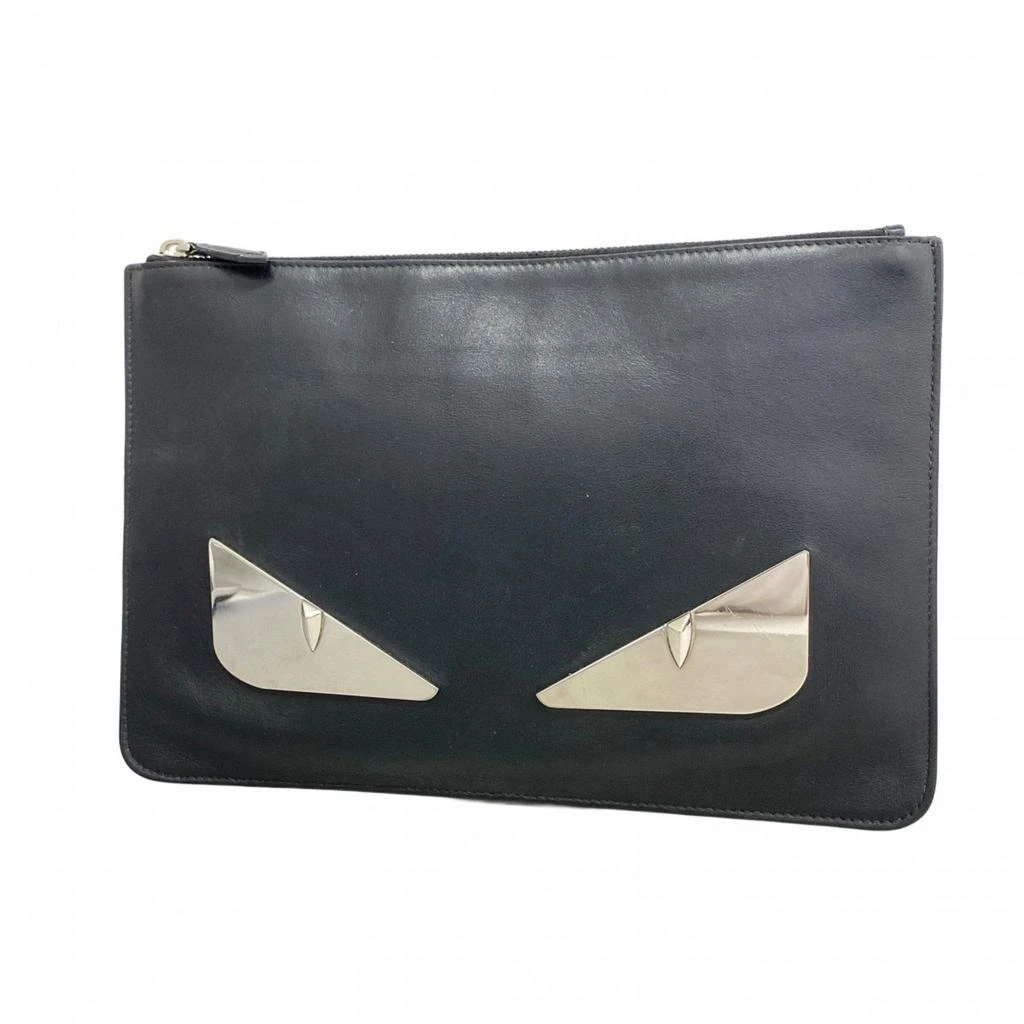 Fendi Leather Clutch Bag (Pre-Owned) 1