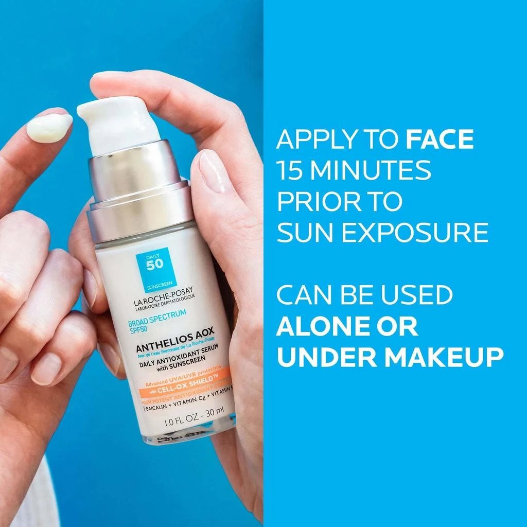 La Roche Posay La Roche-Posay Anthelios AOX Daily Antioxidant Serum with Sunscreen SPF 50 6
