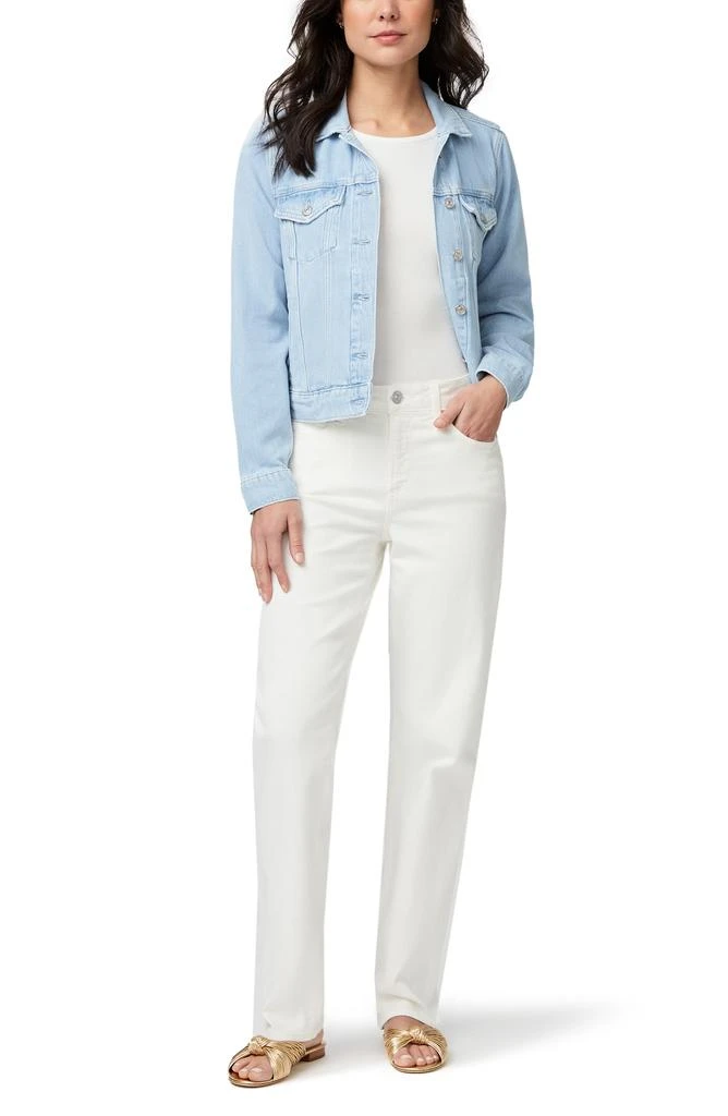 Paige Rowan Frayed Back Yoke Denim Jacket 4