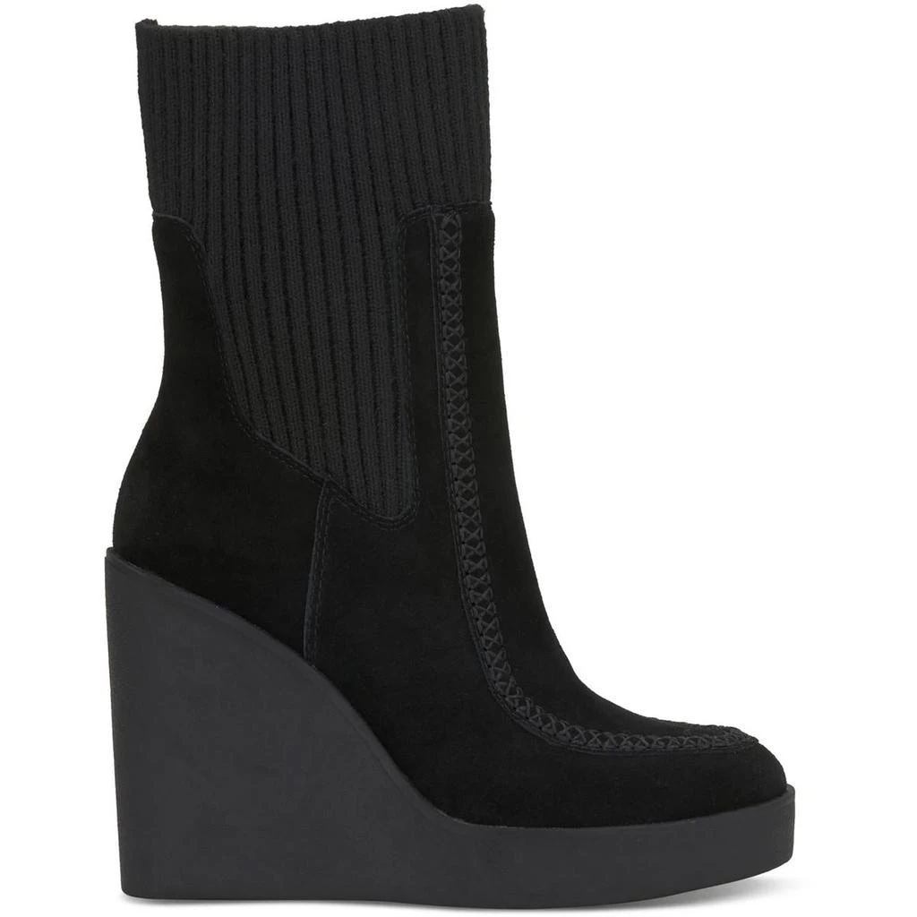 Jessica Simpson Madwen Womens Suede Sock Booties 3