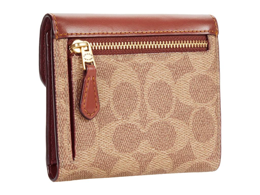 COACH Color-Block Coated Canvas Signature Wyn Small Wallet