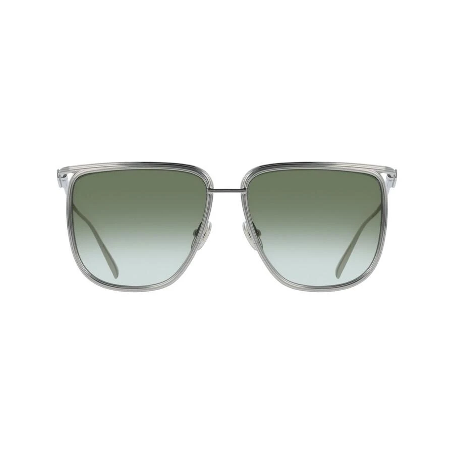Salvatore Ferragamo Green Gradient Square Ladies Sunglasses SF324S 750 58