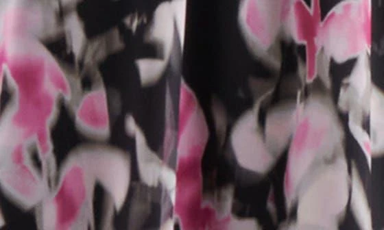 Steve Madden Allegra Floral Ruffle Chiffon Midi Dress 5
