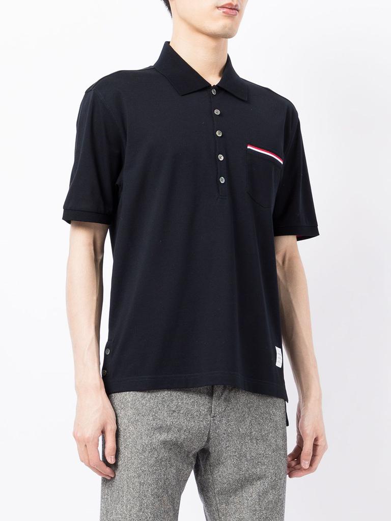 Thom Browne THOM BROWNE - Rwb Cotton Polo Shirt