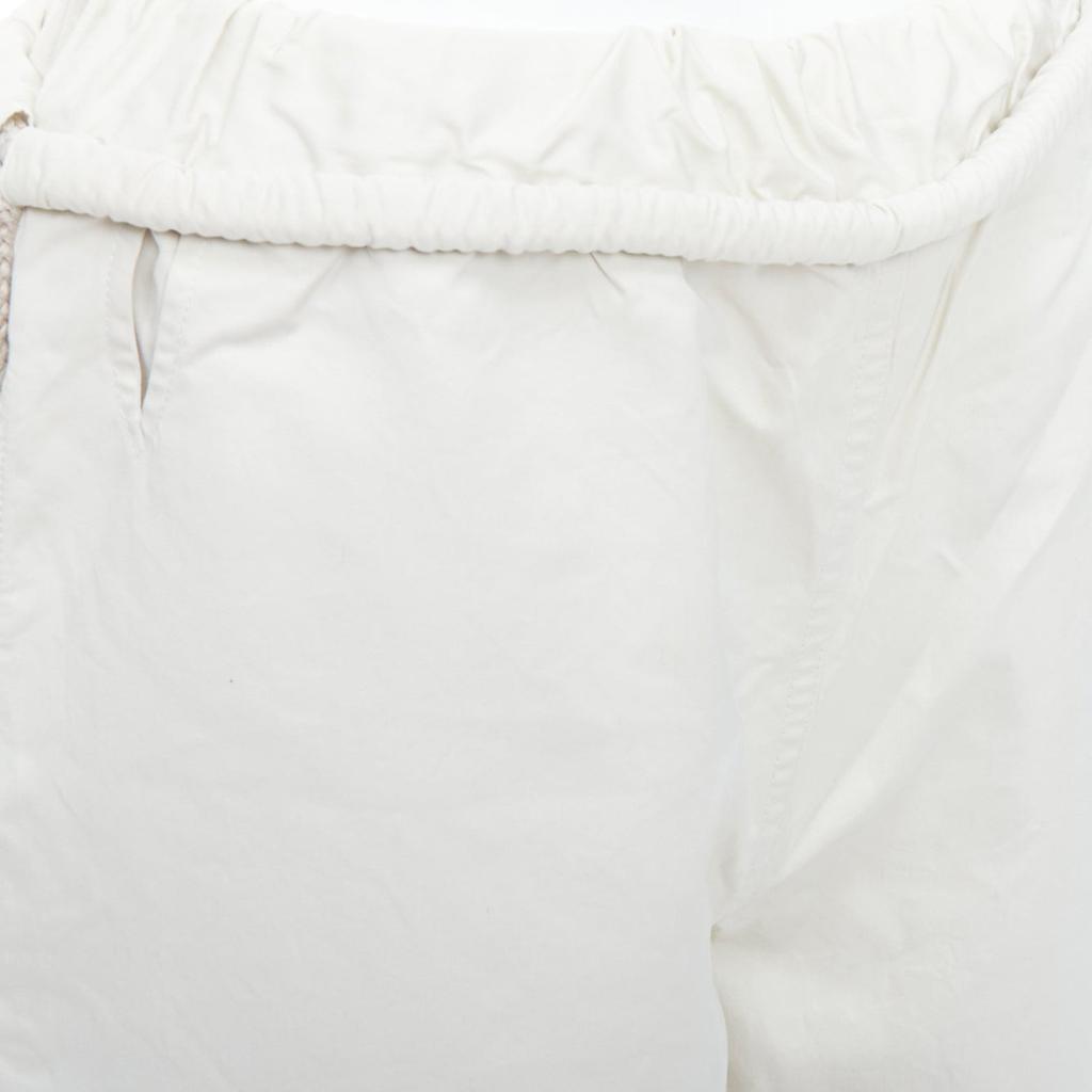 PORTS 1961 Ports Cotton Silk Glass Photo Print Drawstring Waist Pants