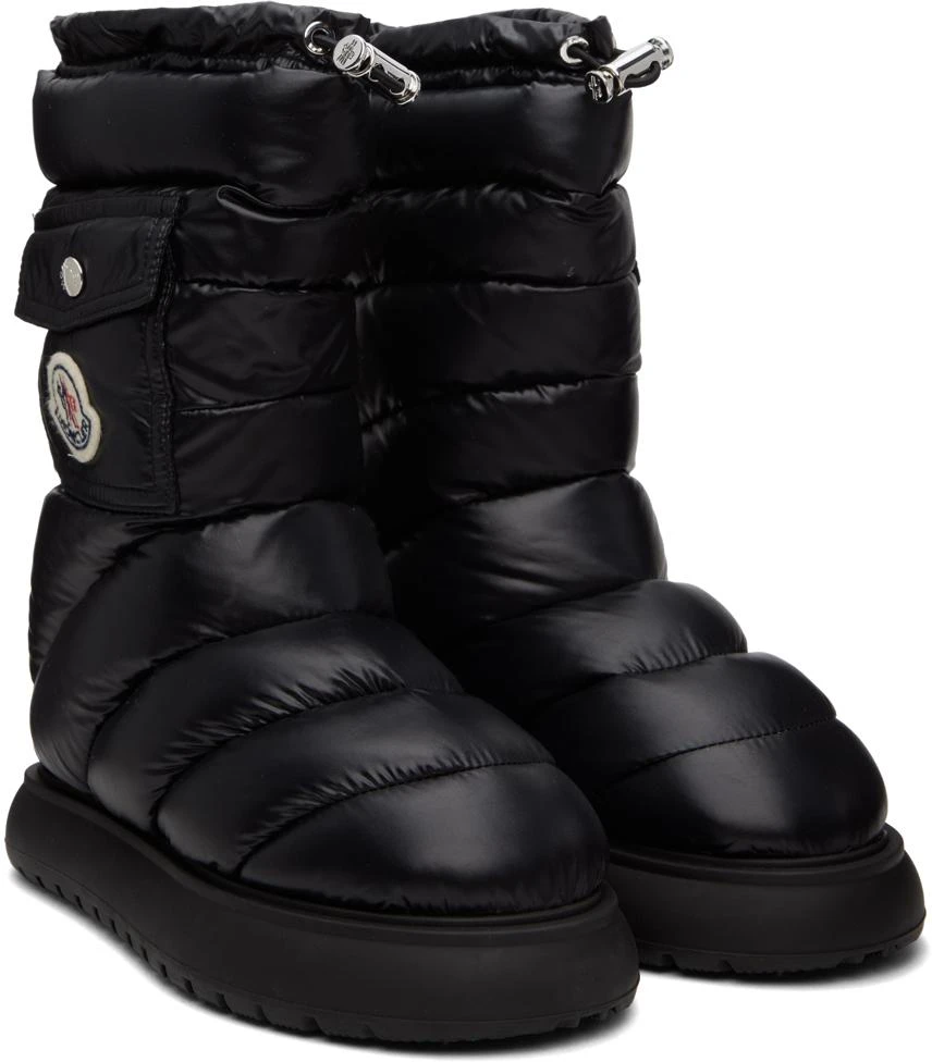 Moncler Black Gaia Down Boots 4
