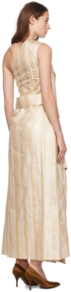 SUPER YAYA Beige Sarjah Beatrice Maxi Dress 3