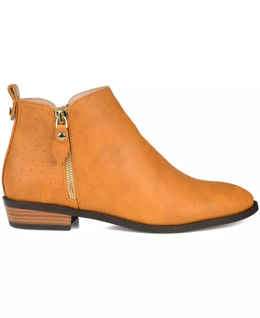 Journee Collection Women's Ellis Side Zip Ankle Booties 25