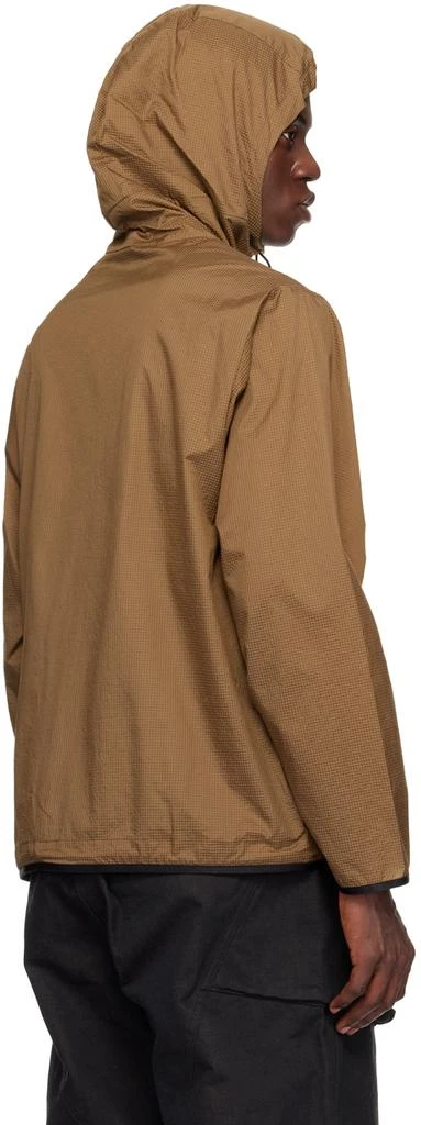 Omar Afridi Brown Half-Zip Jacket 3