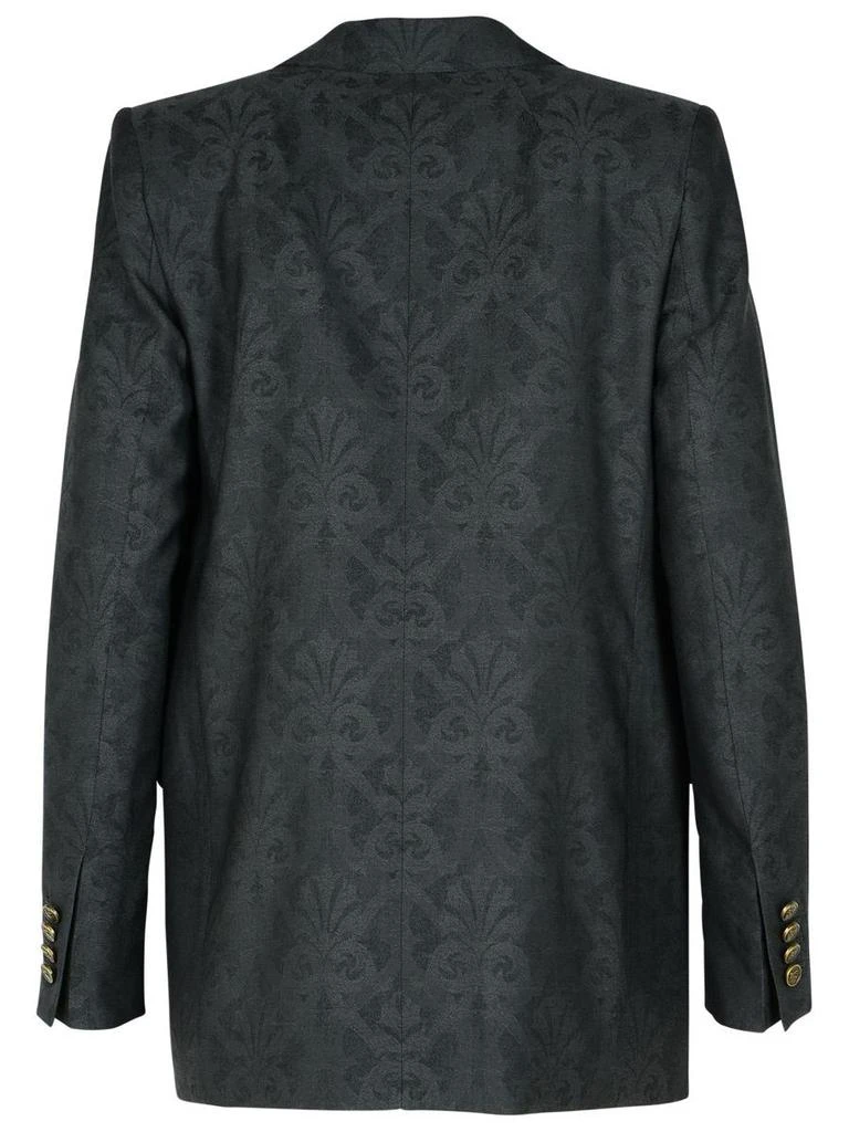 Etro Etro Grey Wool Blazer 3