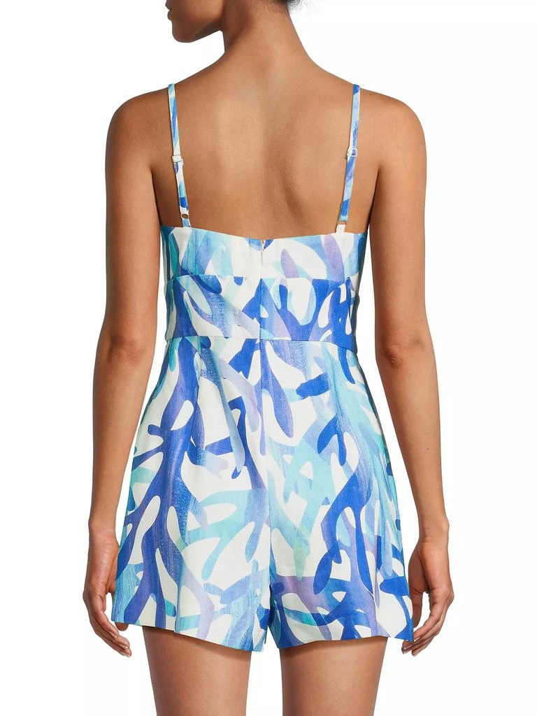 Milly Anya Under The Sea Linen Romper 5