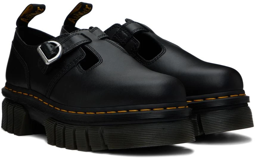 Dr. Martens Black Audrick Platform Loafers 4
