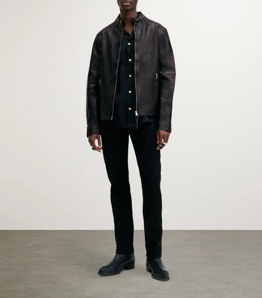 ALL SAINTS Leather Cora Jacket 2