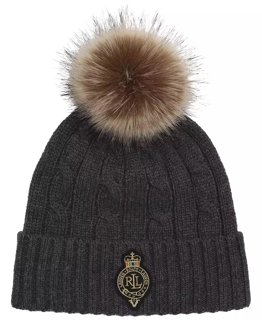 Ralph Lauren Cable Crest Patch Hat 1
