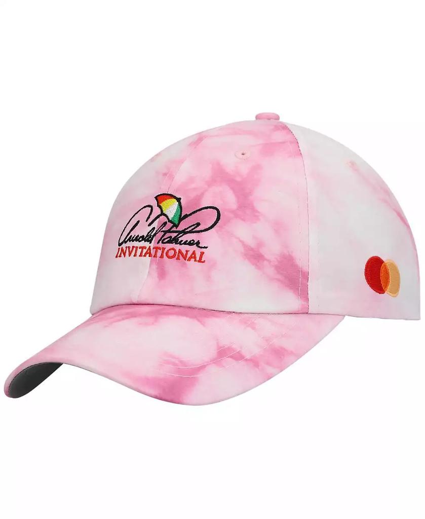 IMPERIAL Men's Pink Arnold Palmer Invitational Hullabaloo Tie-Dye Adjustable Hat