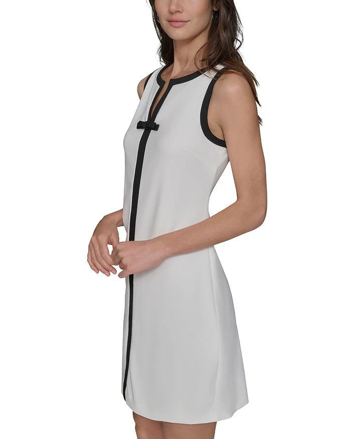 Karl Lagerfeld Paris Split V Neck Sleeveless Dress 4