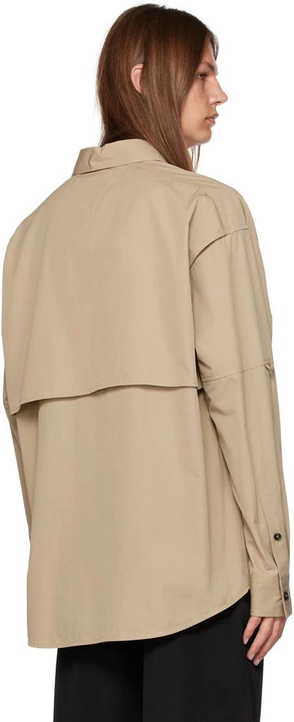 Bottega Veneta Beige Relaxed-Fit Shirt 3