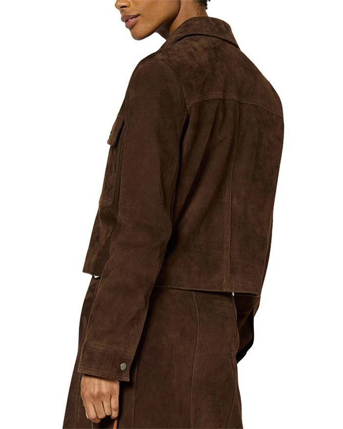 Gerard Darel Rosalia Suede Jacket 3