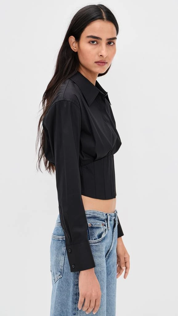 Alice + Olivia Edie Corset Button Down 3