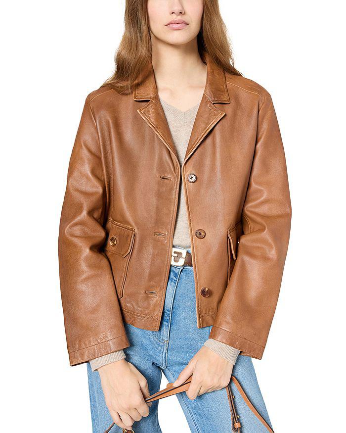 Gerard Darel Rosel Leather Jacket