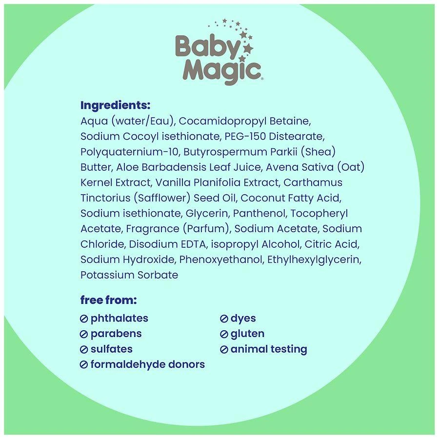 Baby Magic Soothing Hair and Body Wash Vanilla
Oat 3