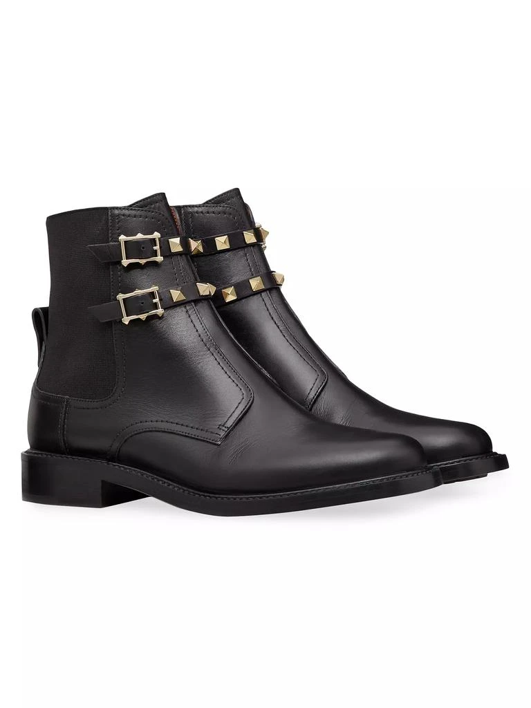 Valentino Rockstud 20MM Calfskin Ankle Boots 2