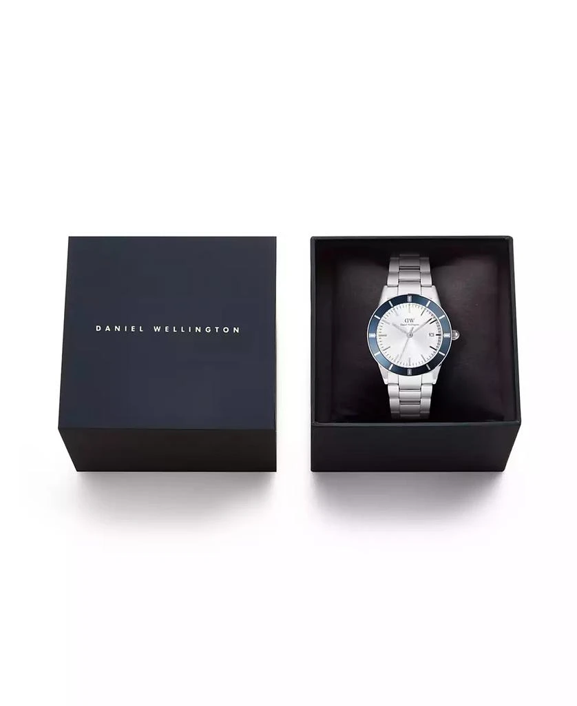 Daniel Wellington Men's Analog Silver Tone Stainless-Steel Watch, 40mm 6