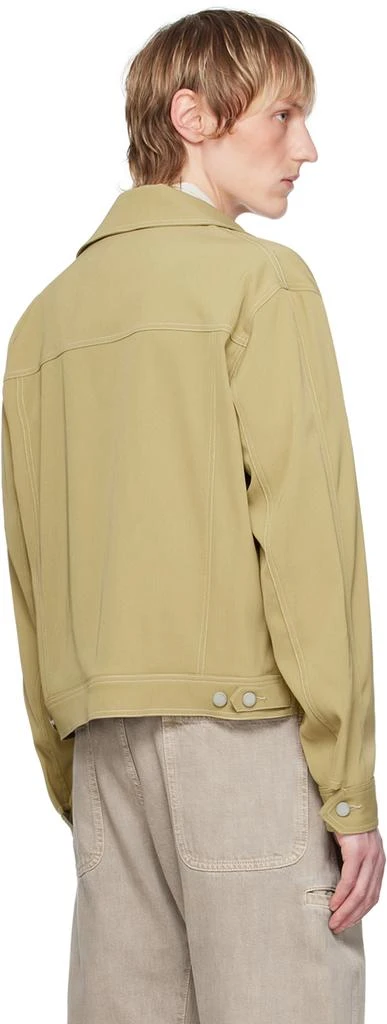 YOKE Beige Button Jacket 3