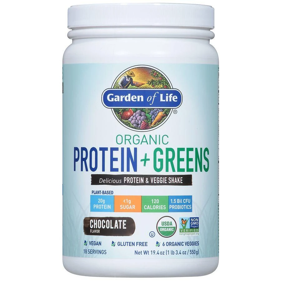 Garden of Life Organic Protein + Greens 6