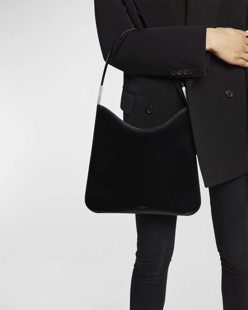 Yves Saint Laurent Sadie Shoulder Bag in Patent Leather 5