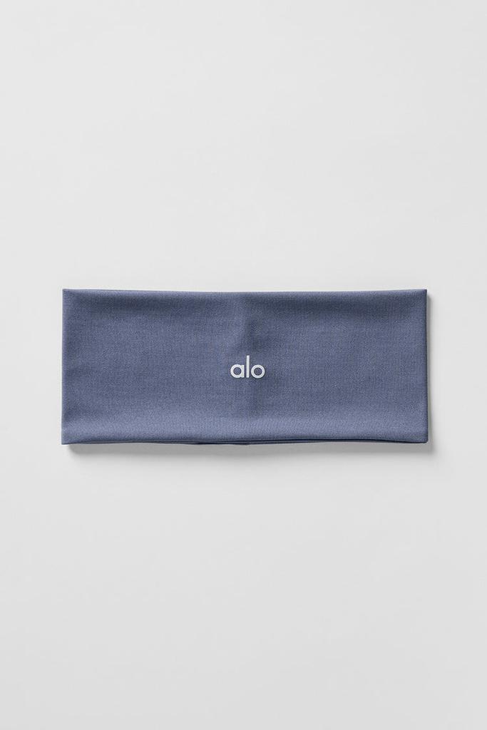 Alo ALO Softsculpt Wide Headband - Bluestone