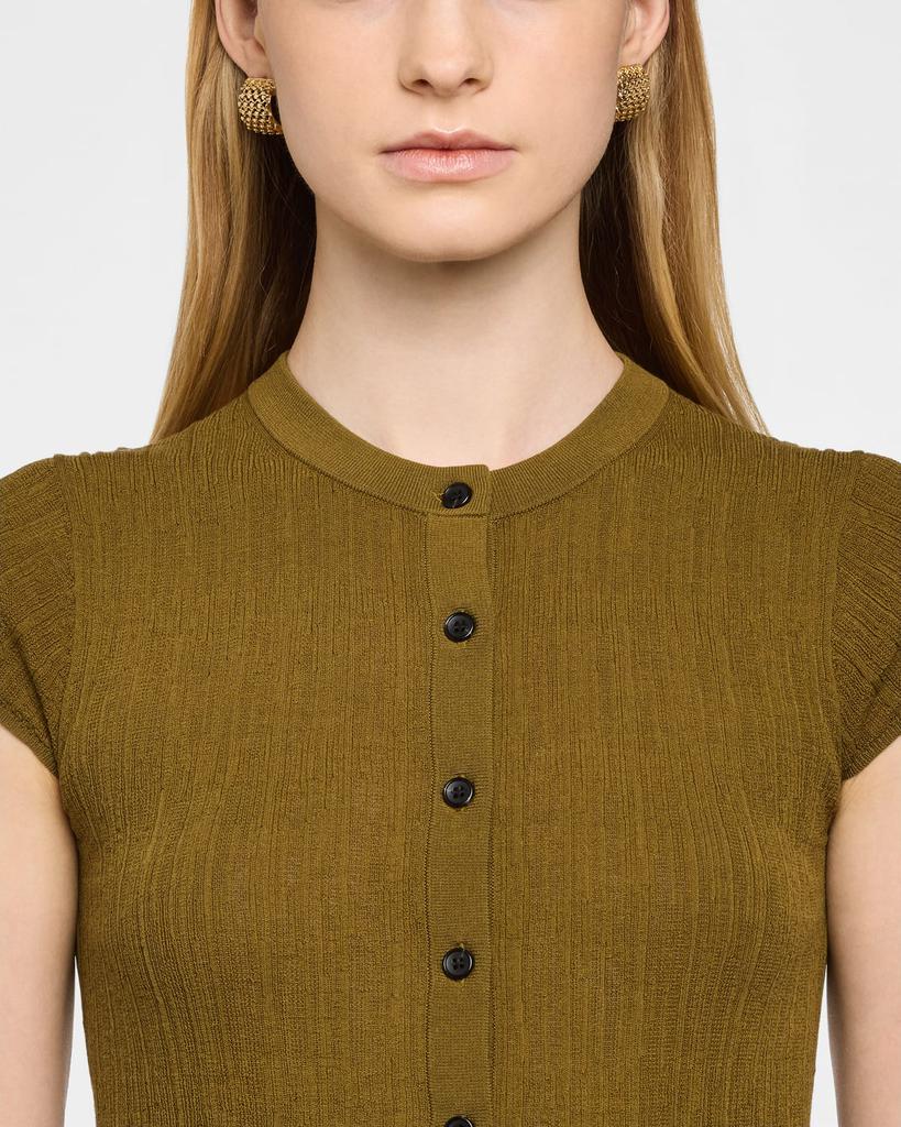 Devon Leigh Textured Gold Earrings