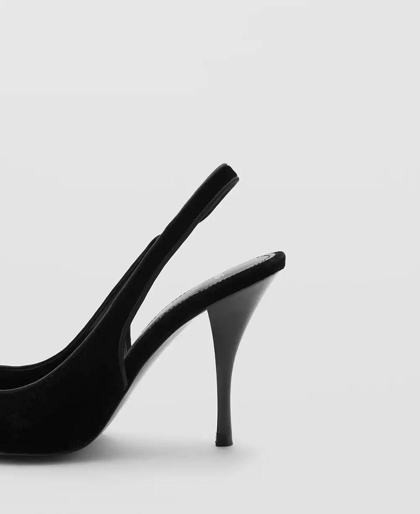 mango slingback heels