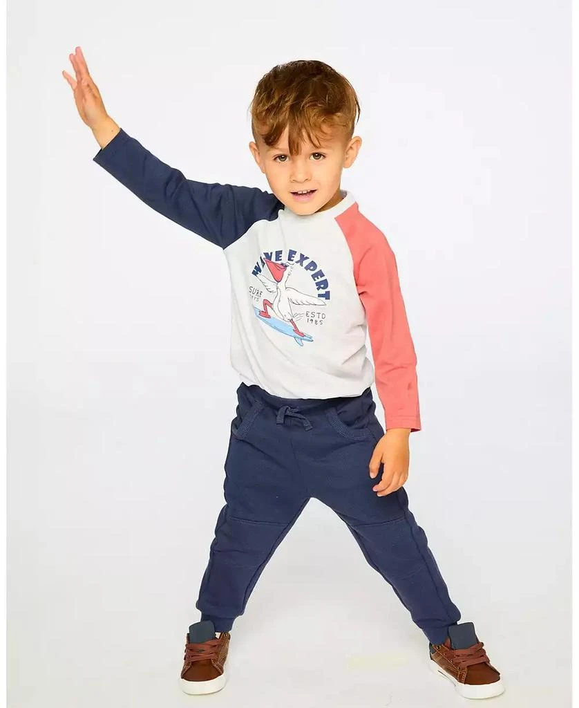 Deux par Deux Baby Boys French Terry Pants 2