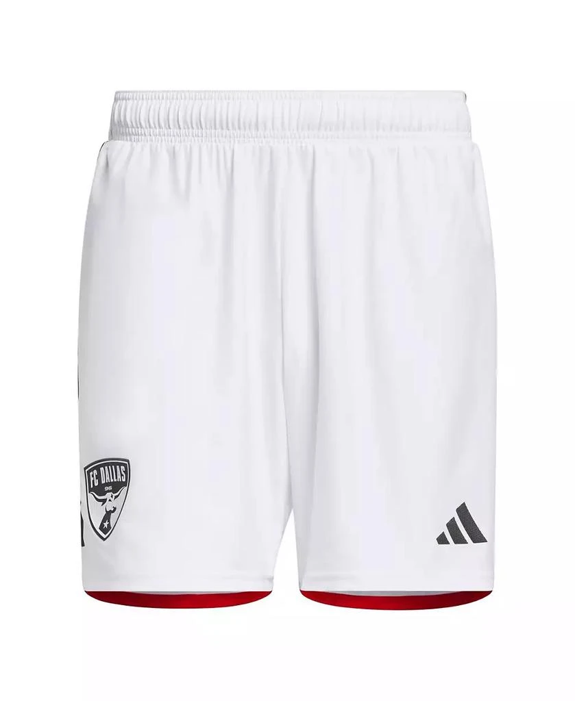 Adidas Men's White FC Dallas 2023 Away AEROREADY Authentic Shorts 1