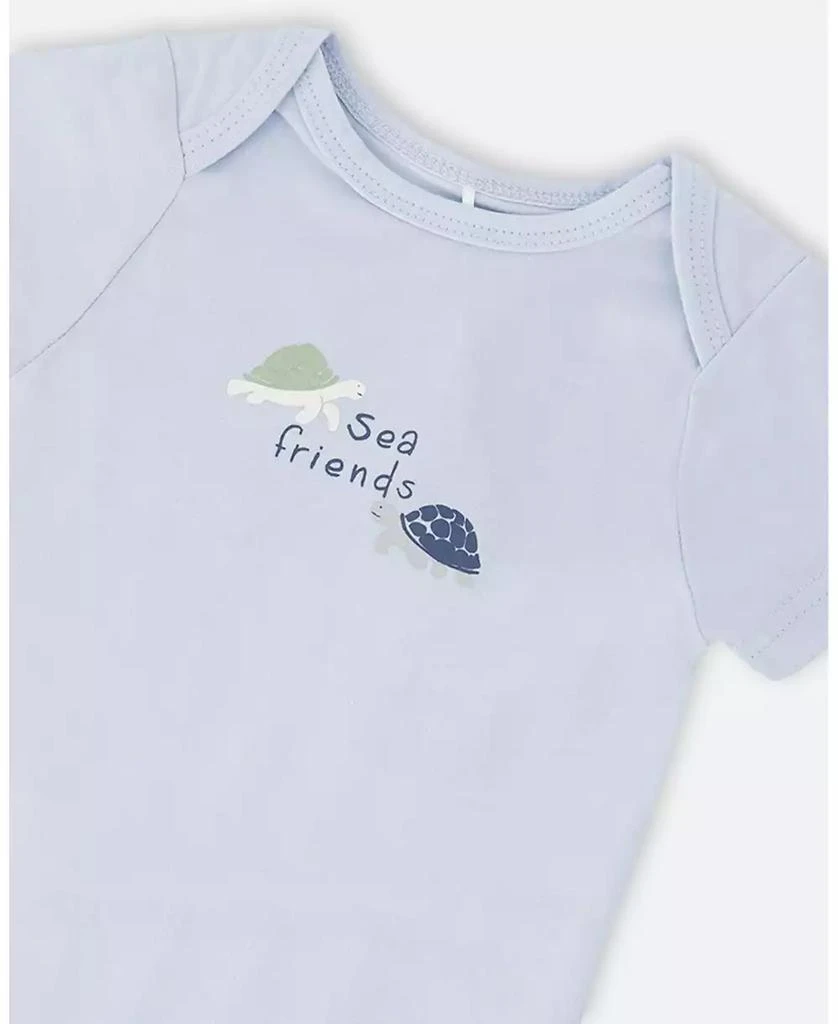 Deux par Deux Baby Boys Evolutive Cotton Jersey Onesie 4